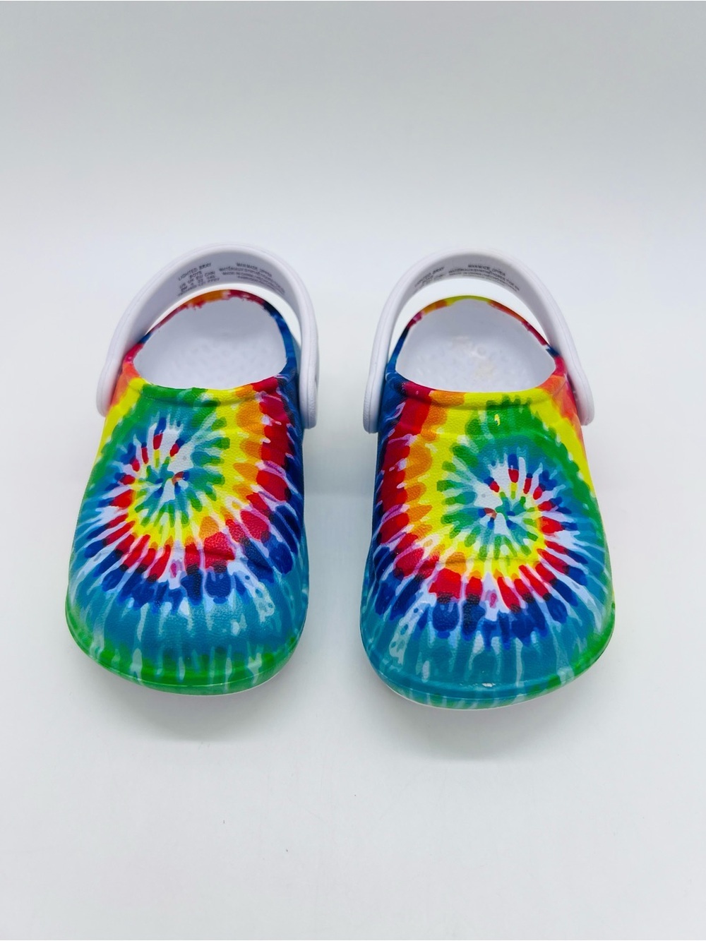 Stride Rite Boys Tie-Dye Slip-On Light Up Sandals Size 6 Child
